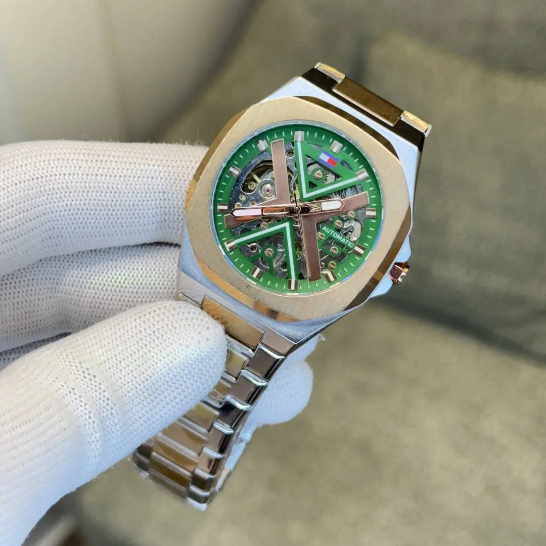 Tommy Hilfigar Automatic Twotone 032 - Image 5