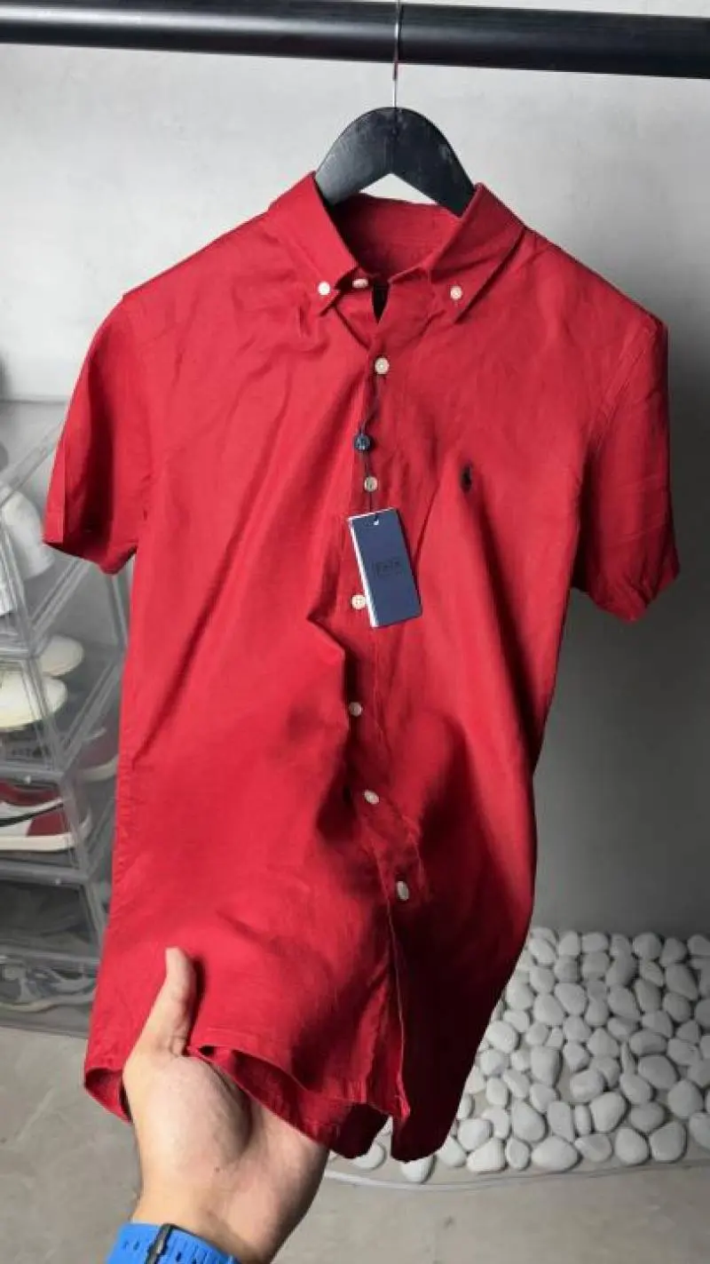 Ralph Laure n RL Premium Half Sleeves Linen Shirt 2222 - Image 3