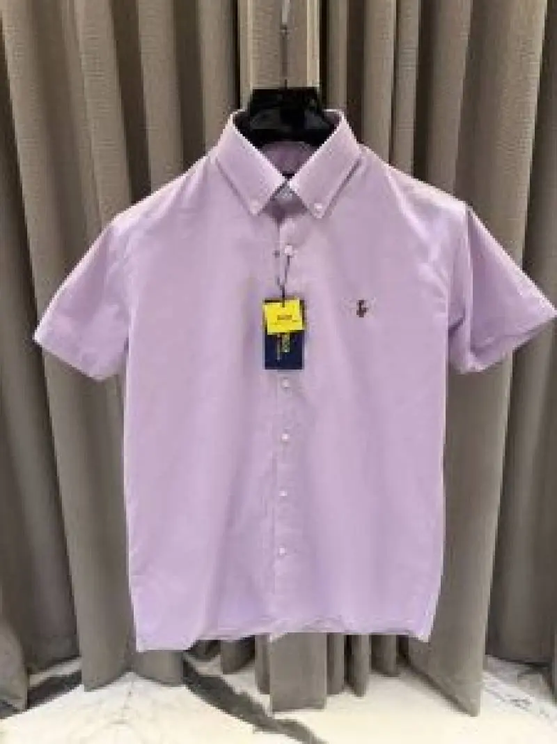Ralph lauren Premium Half Cotton Purple Shirt - Image 2
