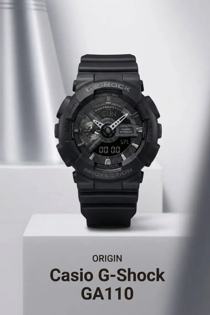 Casio G-Shock Ga110 Silver