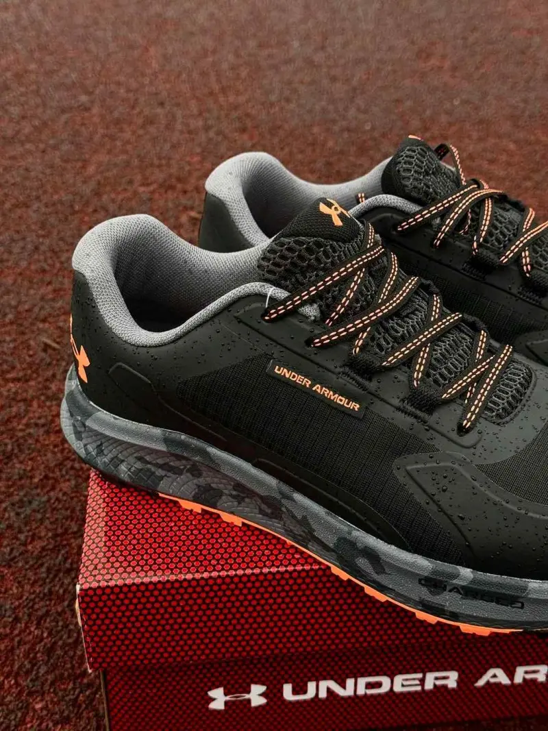 Under Armorr charged bandit trail 3 black orange - Image 11