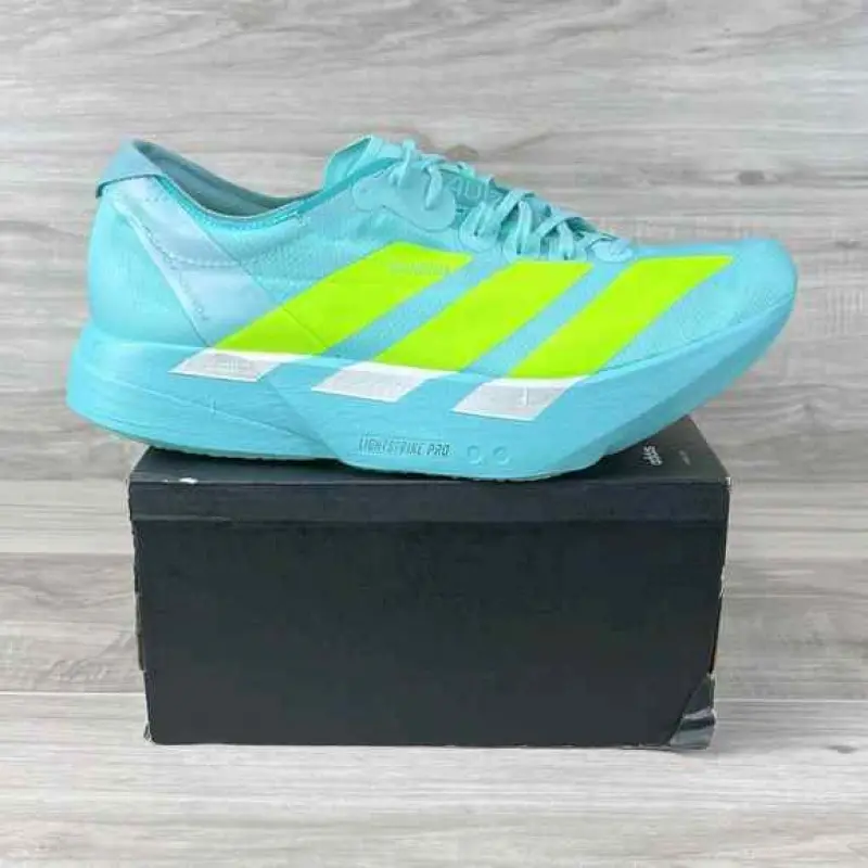 Adidas Adizero Adios Pro 4 Flash Aqua Lucid Lemon