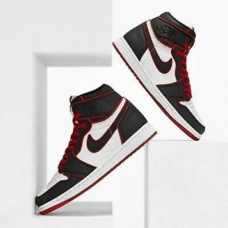 Jordan 1 High Blood Line For Mens 621 - Image 2