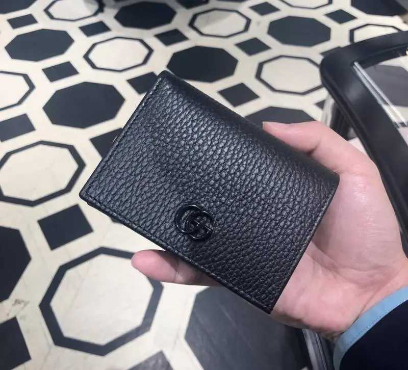 Gucci G3 GG Marmont Unisex Wallet With OriginalBox DustCover Card - Image 15