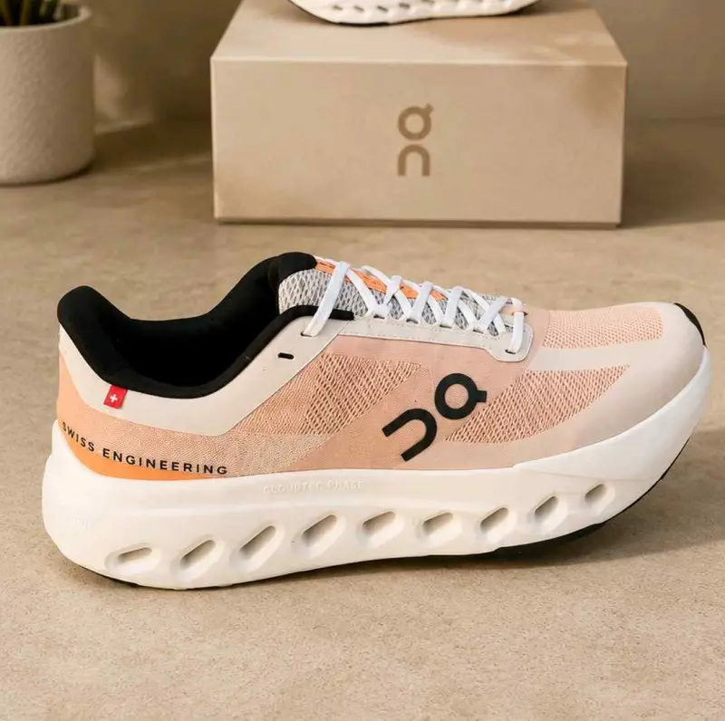 On Cloudsurfer Next Tangerine Ivory 6069 - Image 2