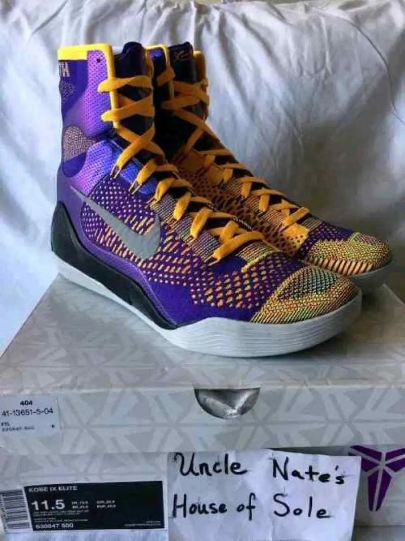 Nike kobe ix elite purplelaser orange 480 - Image 2