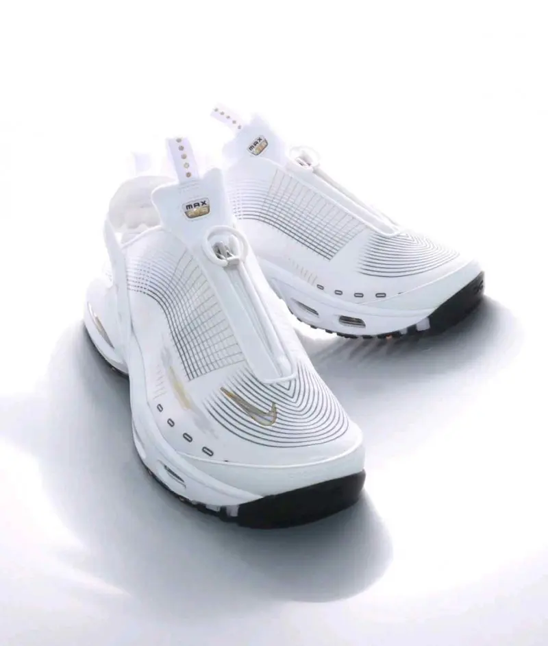 Nike Airmax Craze White Metallic Gold 5018 - Image 4