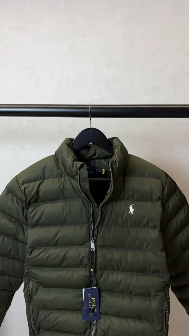 Polo Ralf Lauren Quilter Puffer Jacket Forest Green 1015 - Image 2