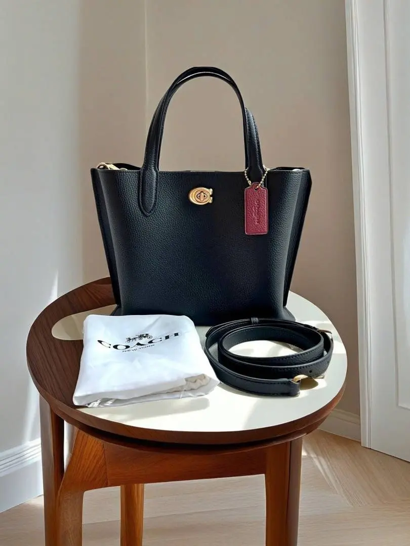 Coach Willow CB Small Tote With OriginaLbox DustCover CoatchCarryBag Highend