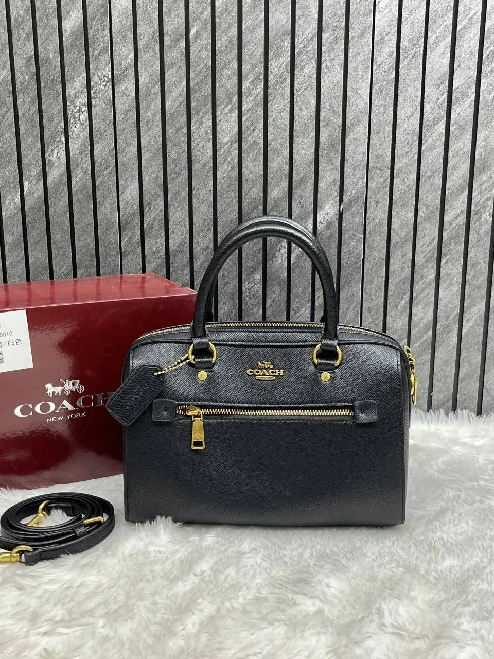 Coach Rowan Large Boston Bag With OriginalBox DustCover - Image 3
