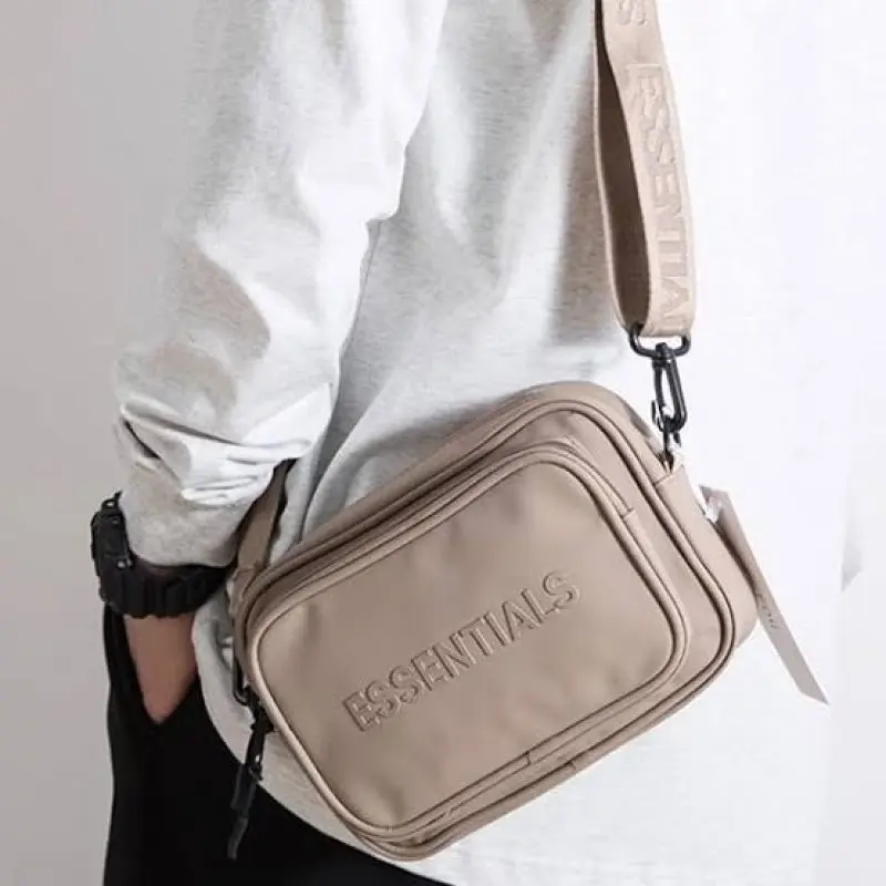 Essential Fear Of God Khakhi Camera Crossbody Bag - Image 3