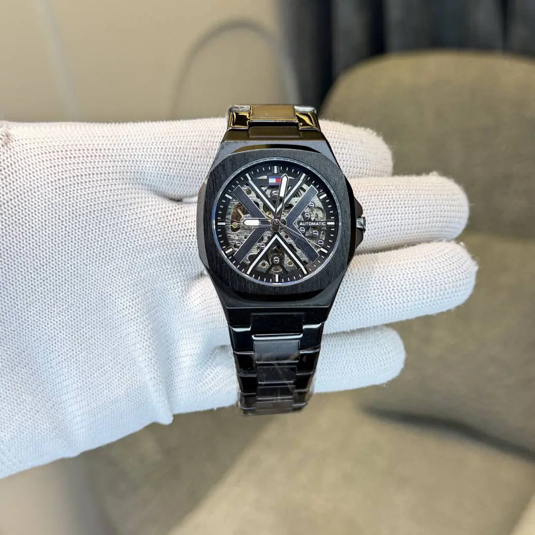 Tommy Hilfigar Automatic Black 032 - Image 2
