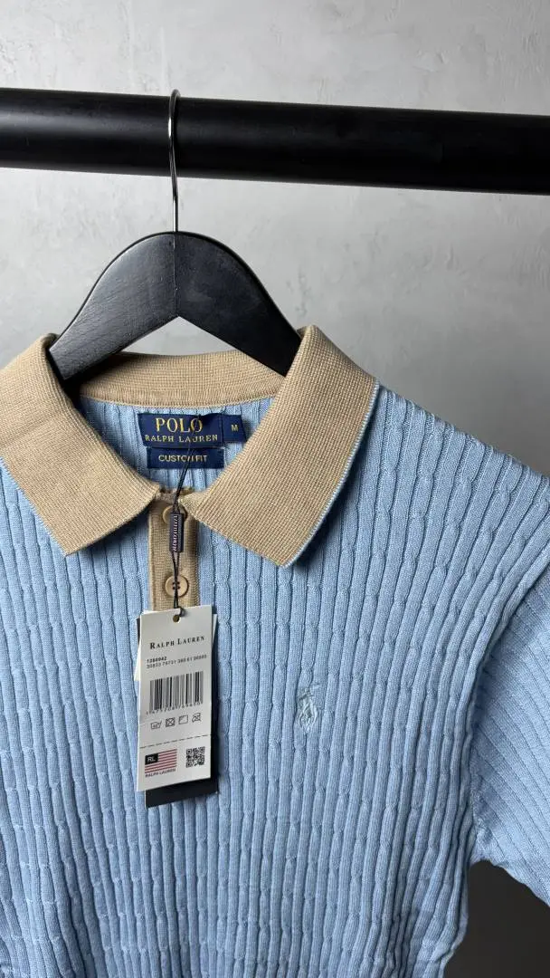 Ralph Lauren Premium Knit Polo T-Shirt 1413