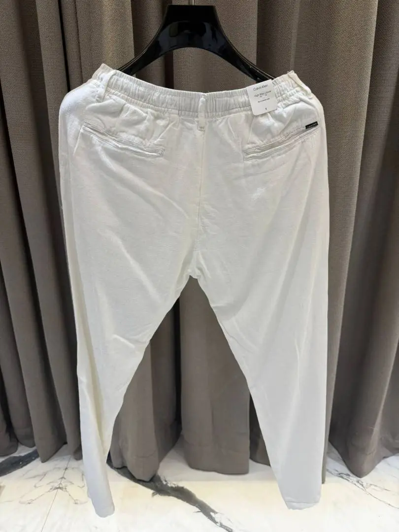 Calvin Kline Linen Pants White - Image 2