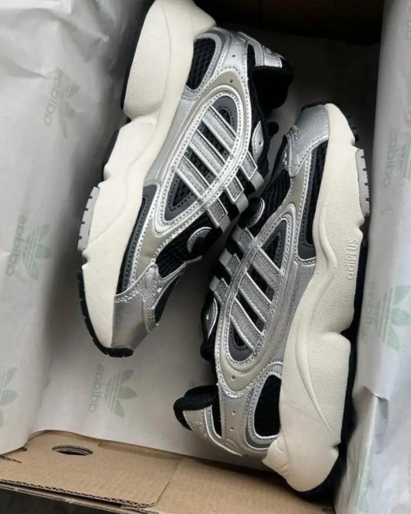 Adidas Ozmillen Silver Black - Image 8