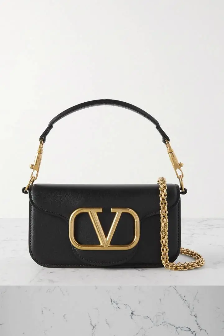 Valentino V Lock Black Small With OriginalBox - Image 2