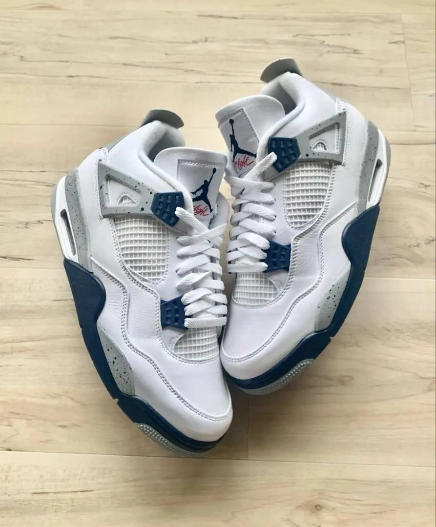 AIR JORDAN 4 MIDNIGHT NAVY - Image 5