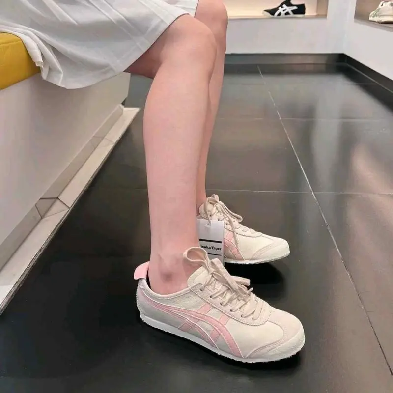 Onitsuka Tiger Mexico 66 Oatmeal Ginger Pink 563 - Image 9