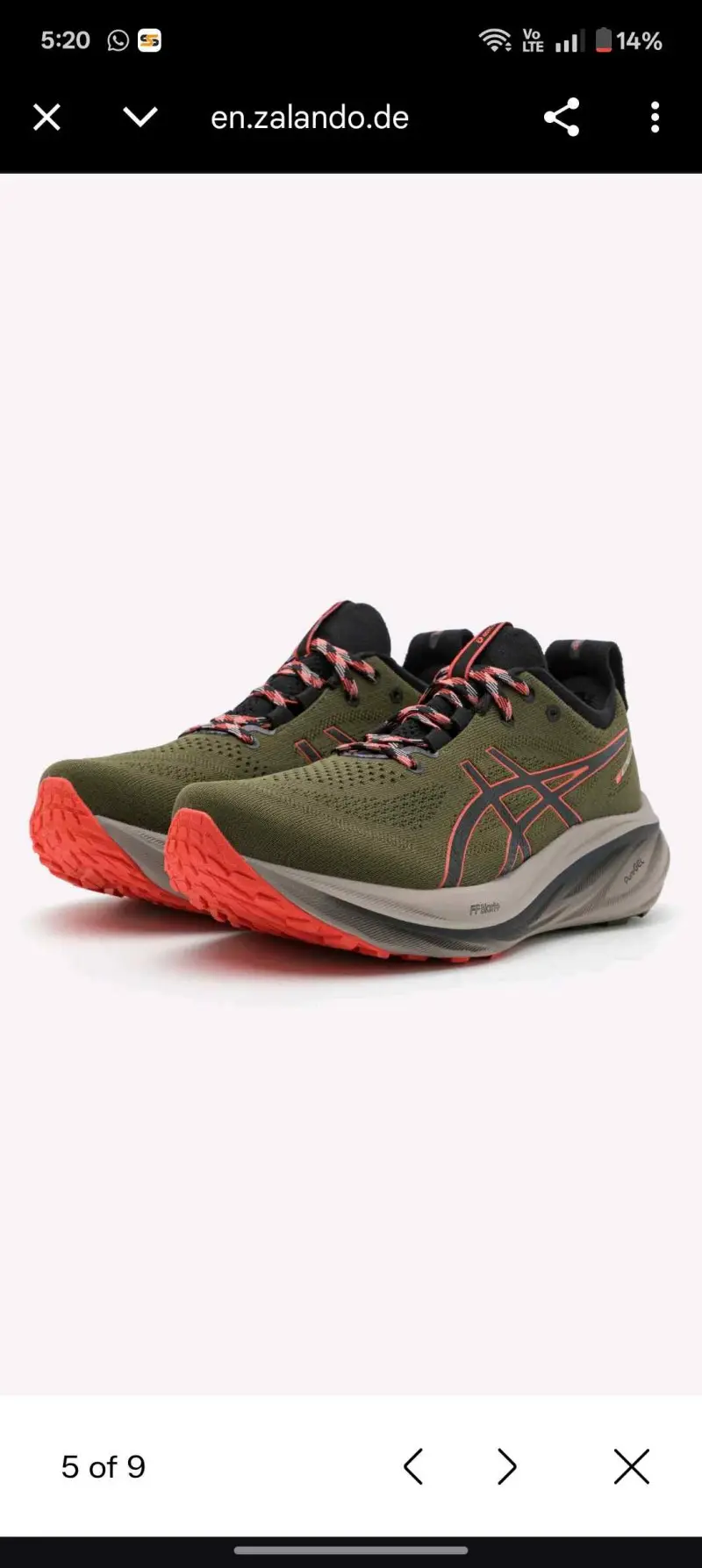 Asics Gel Nimbus 26 TR Nature Bathing - Image 3