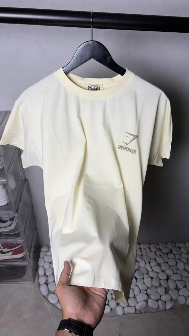 Gy m Shar k premium T-Shirt 1970 - Image 2
