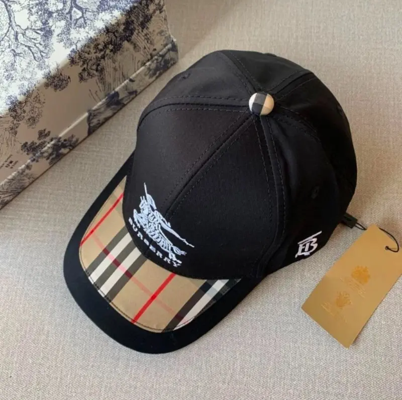 Burberry TB Equestrian Knight Monogram Premium Unisex Cap (With Safety Box) - Image 5