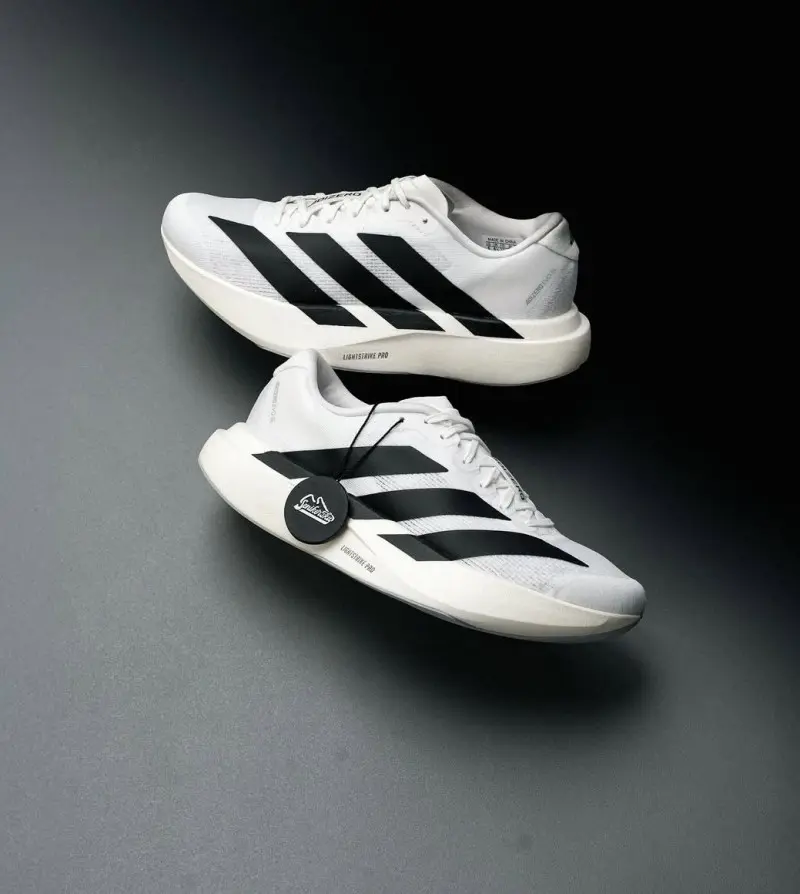 Adidas adizero evo sl core White Black - Image 7