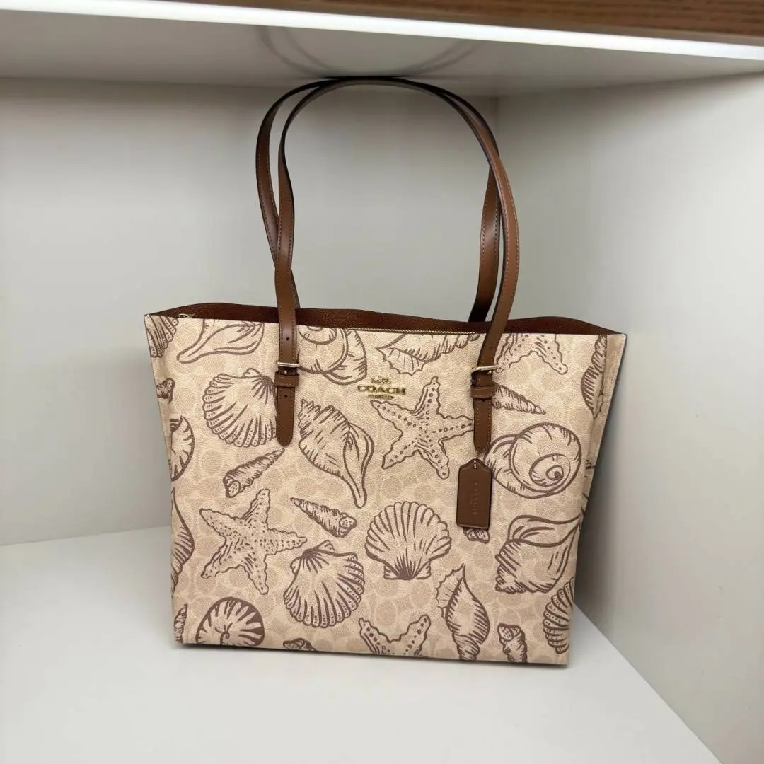 Coach Mollie Shell Edition Tote With OriginalBox DustCover SuperPremium - Image 2