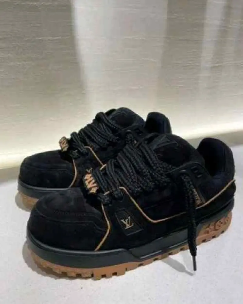 Louis Vuittonn Trainer Maxi Black Gum - Image 4