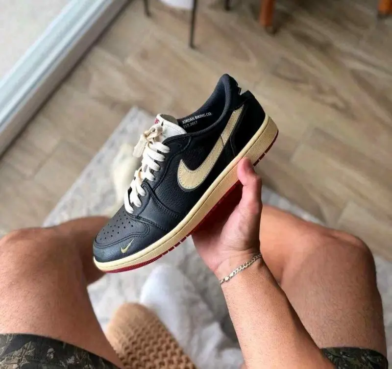 Nigel Sylvester x Bike Air Jordan 1 Low - Image 7