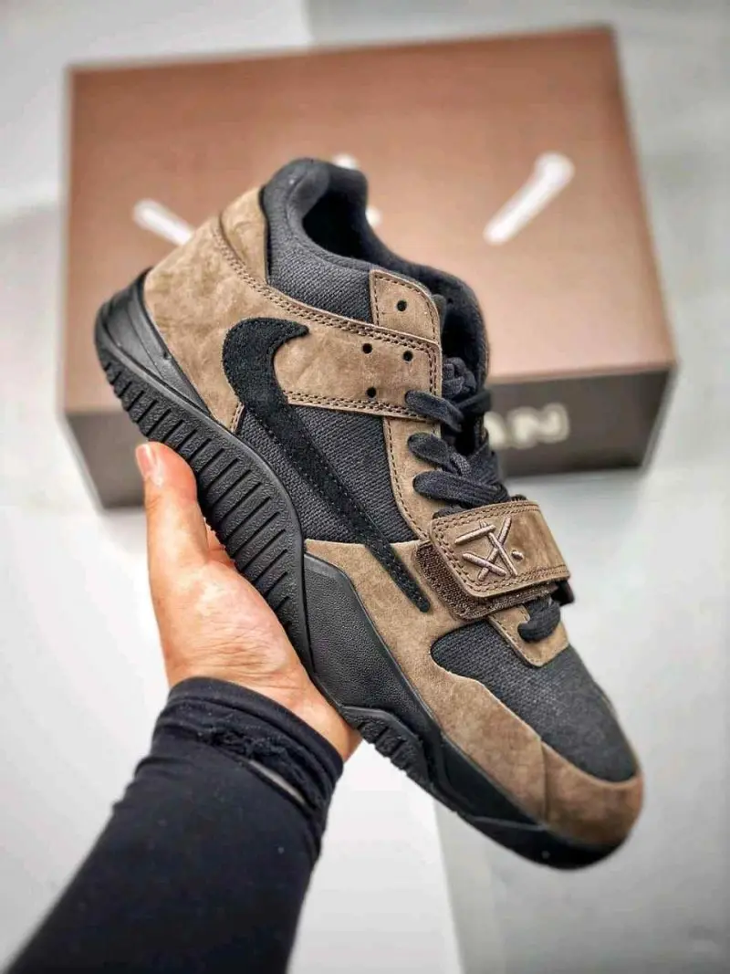 Travis Scott x Jordan Jumpman Jack TR Dark Mocha SEMI UA QUALITY - Image 2