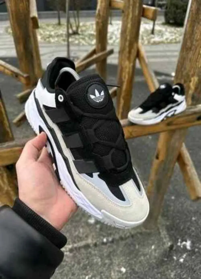 Adidas Niteball Black White 2154 - Image 3