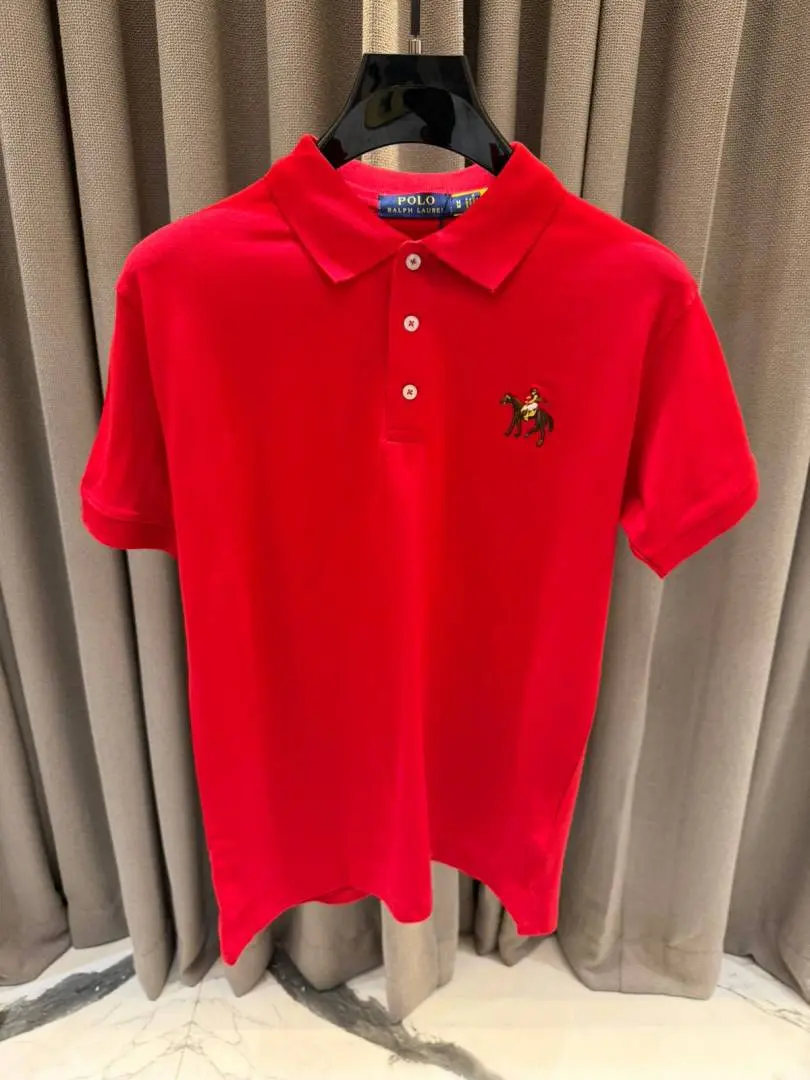 Ralph Lauren Chest Logo Polo T-shirt Red - Image 2
