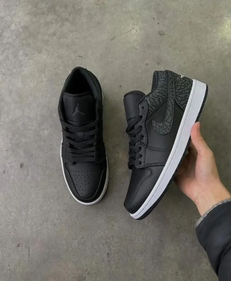 air jordan 1 low black elephant - Image 4