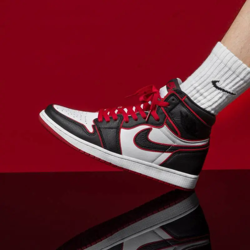 Jordan 1 High Blood Line For Mens 621 - Image 7
