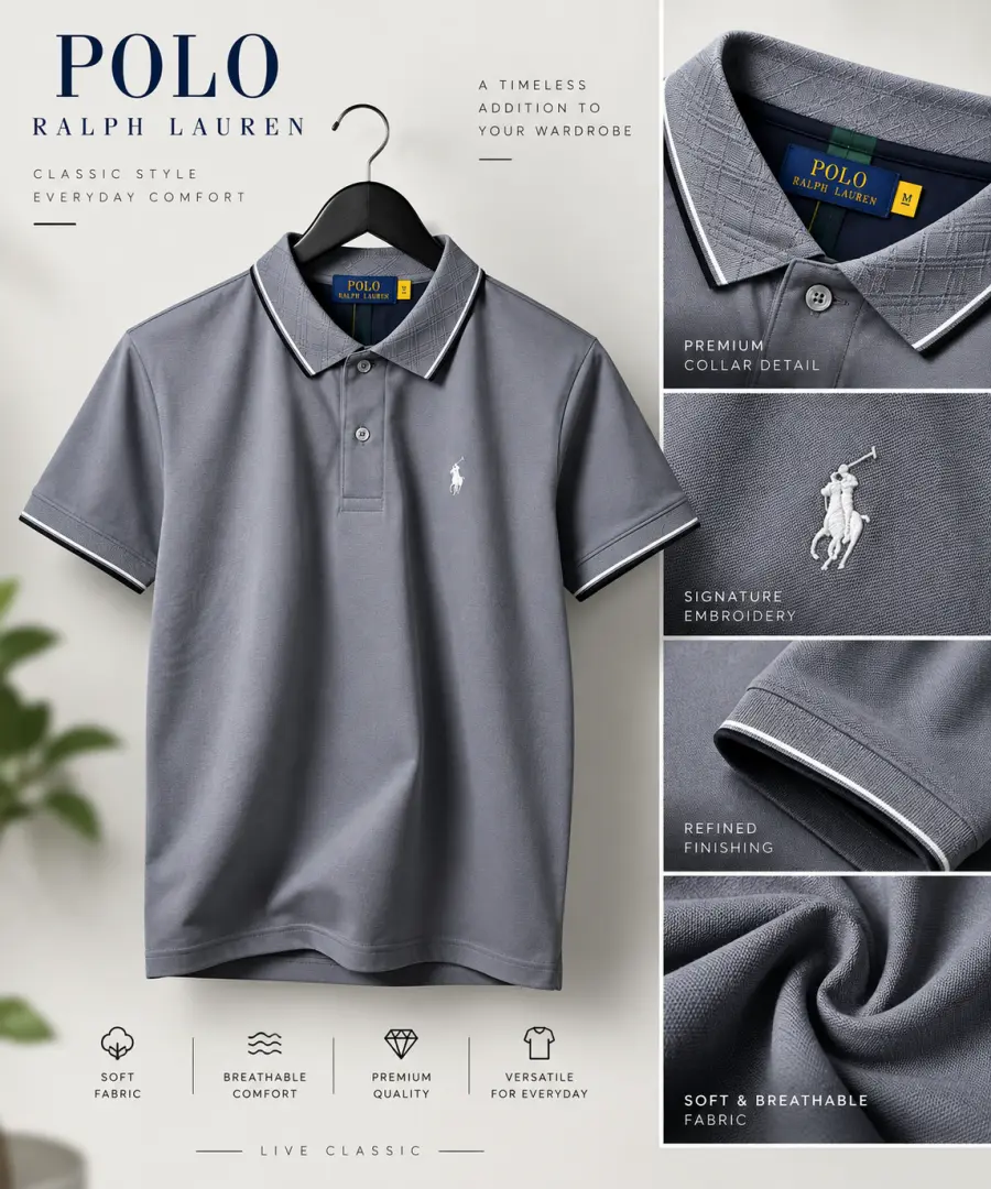 Ralph Laure n Premium Polo T-Shirt 2148
