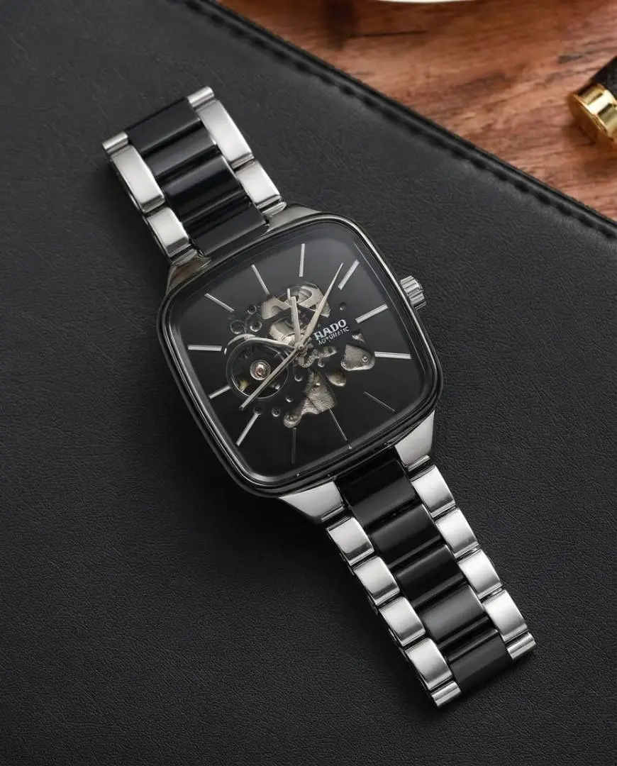Rado Skeleton Luxury Edition Automatic 2 ton silver Black
