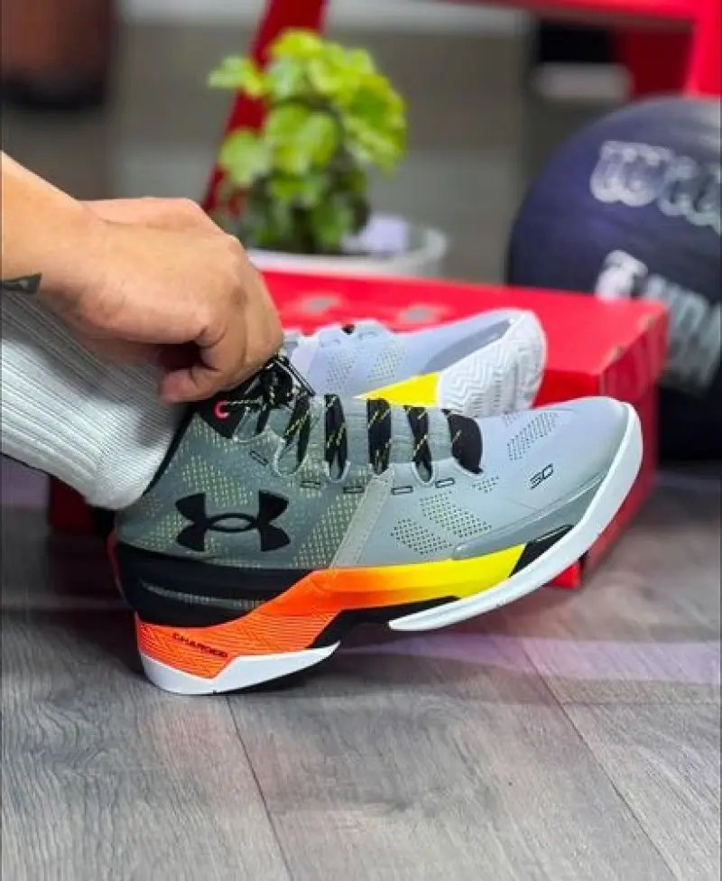 Under Armor Curry 2 Retro Iron Sharpens - Image 3