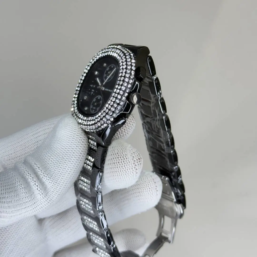 Patek Philipe Diamond Black - Image 4