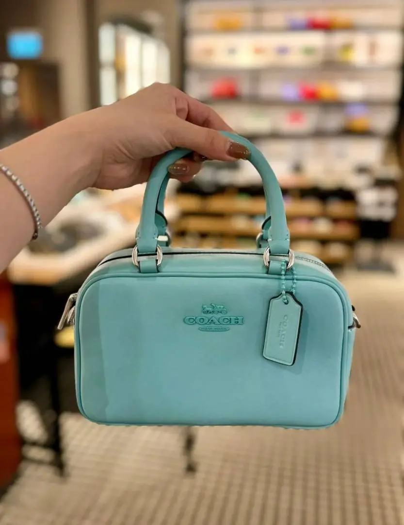 Coach Satchel Small Crossbody Bag With OriginalBox - Image 5