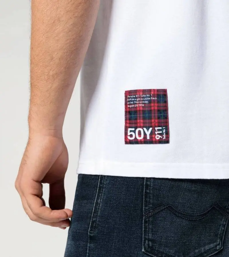 PORSCHEx BOSXS IMPORTED STORE ARTICLE POLO T-SHIRTx - Image 4