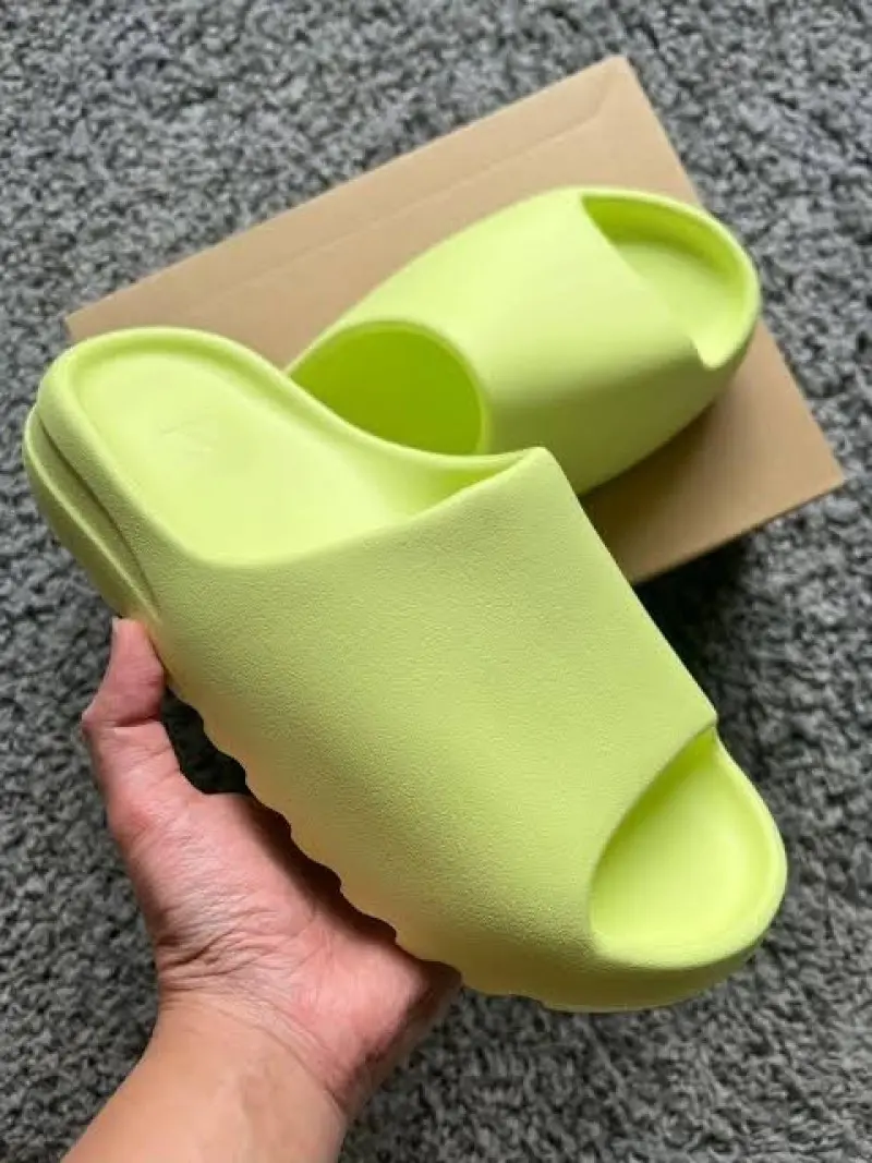 Adidas Yeezy Slide Green Glow UA Quality For Men s - Image 7