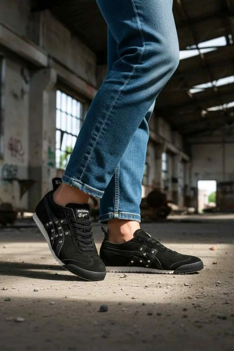 Onitsuka tiger Mexico 66 SD Crystal black suede - Image 3