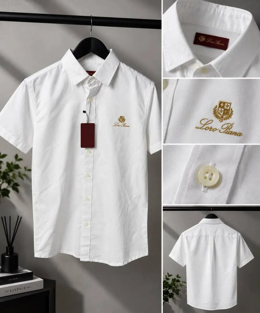 Loro Pian a Premium Half Sleeves Shirt 2350