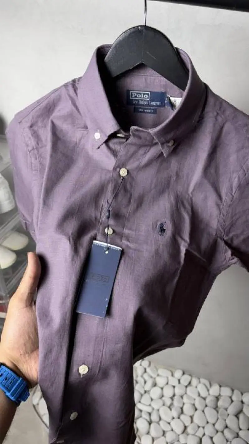 Ralph Laure n RL Premium Half Sleeves Linen Shirt 2220 - Image 2