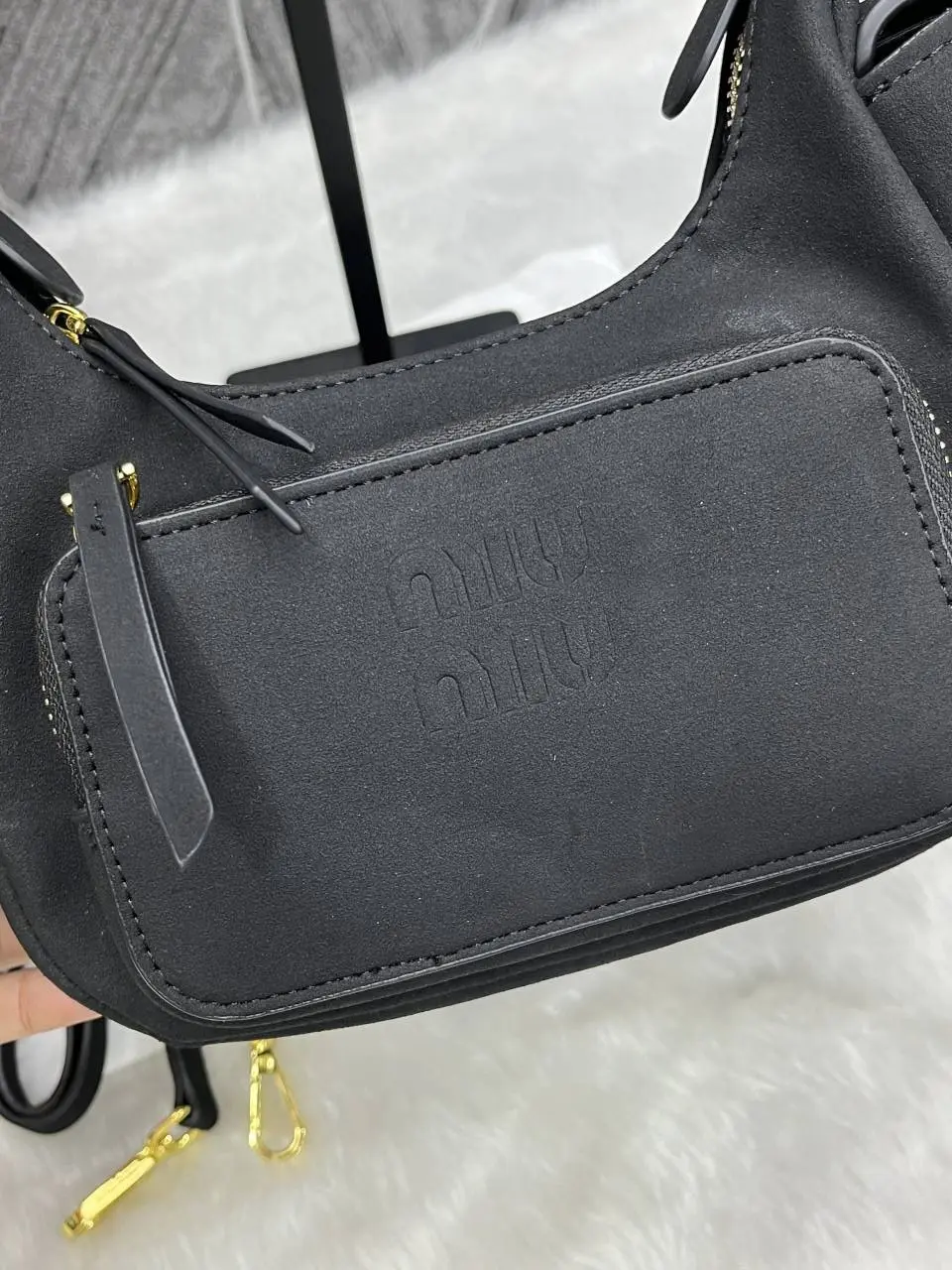 Miu Miu Multi Pocket Shoulder Bag With Original Box & DustCover - Image 7