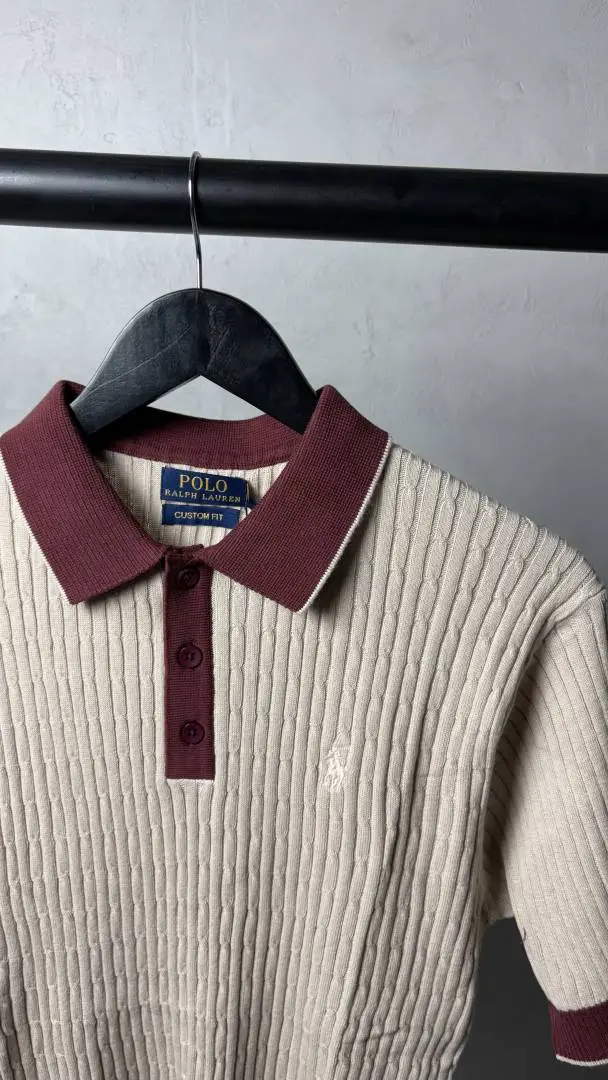 Ralph Lauren Premium Knit Polo T-Shirt 1416