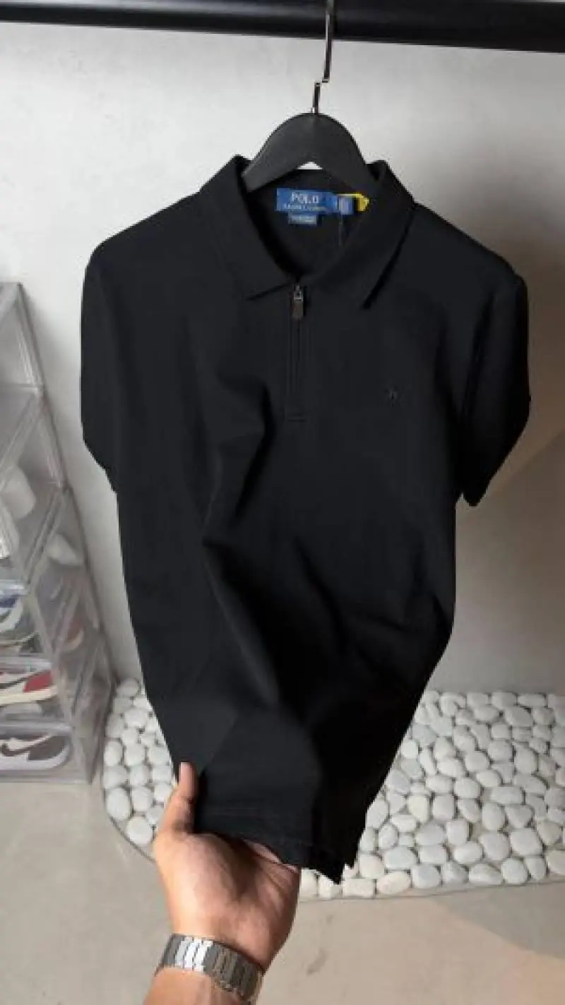 Rallph lauren RL zip polo t shirt 1050 Sale offer VS1000 - Image 2