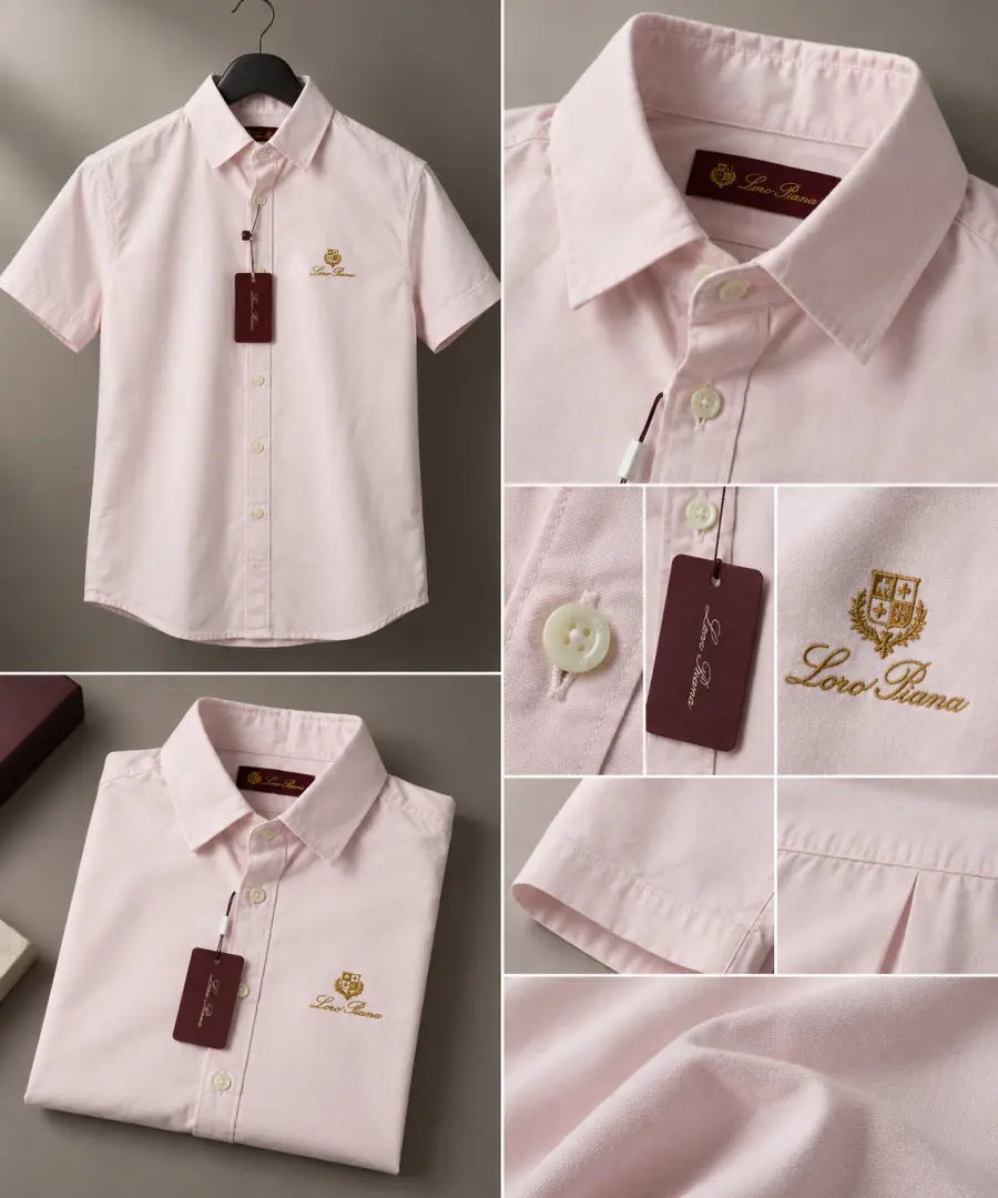 Loro Pian a Premium Half Sleeves Shirt 2353