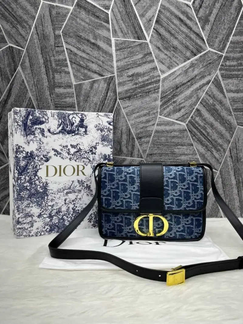 Dior Montaigne Denim Premium With Original Box FixPrice
