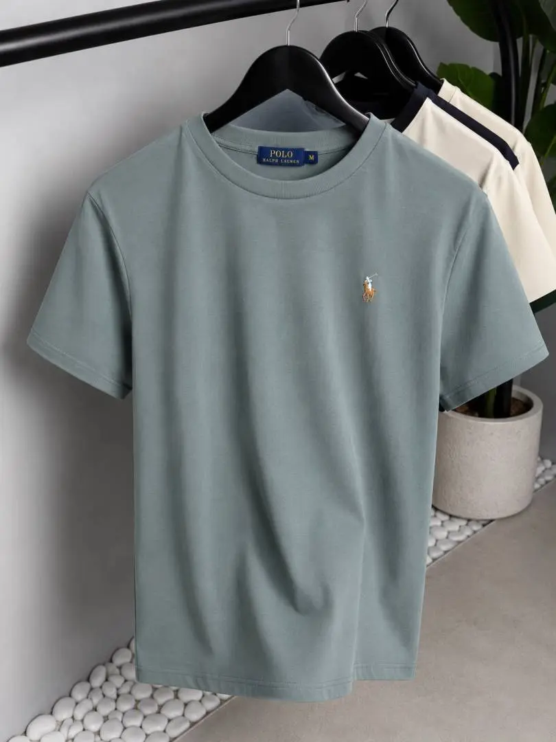 Ralph Laure -n RL Round Neck Premium T Shirt with OG Box Packaging 1656 Sale offer Vs1000 - Image 2